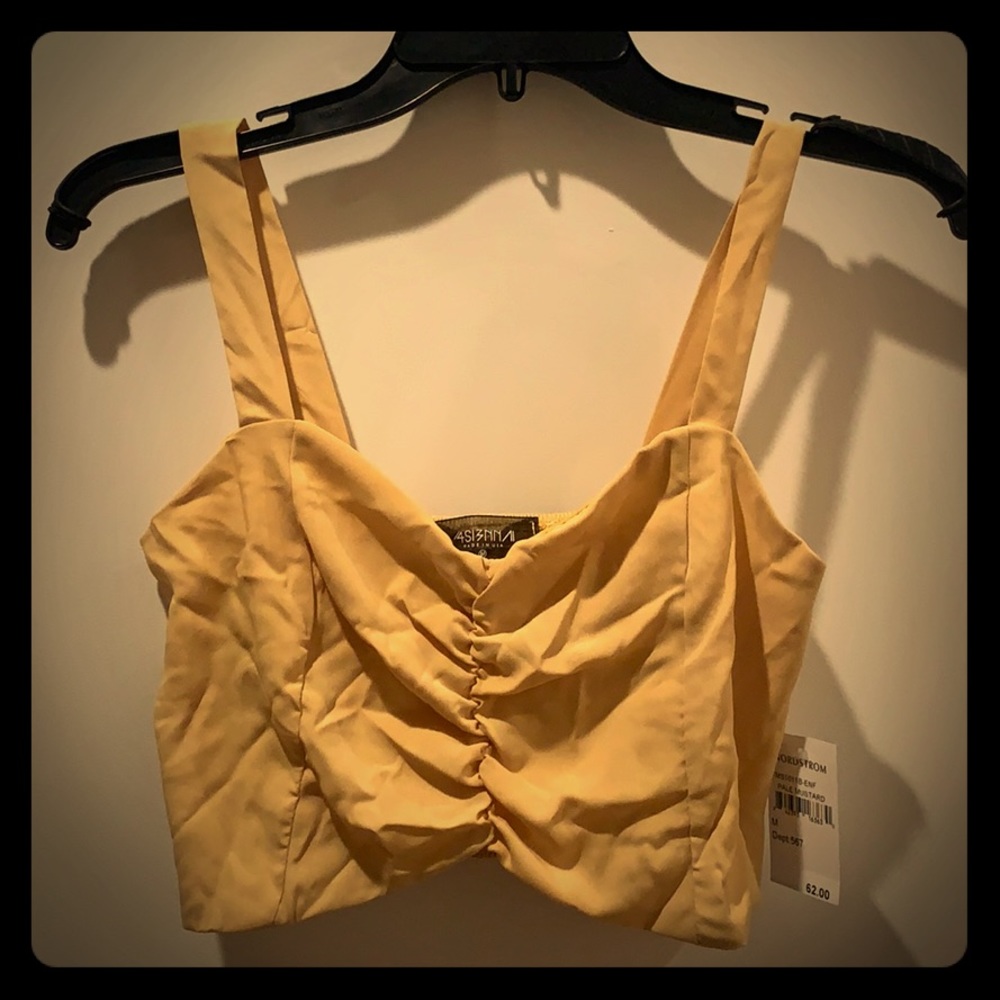 Crop top - mustard 4Si3nna
